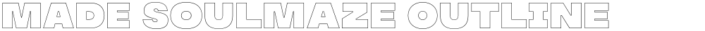 MADE Soulmaze Outline