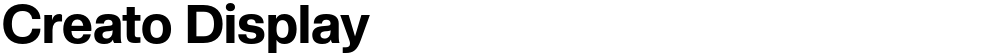 Creato Display