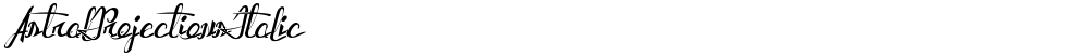 AstralProjectionsItalic