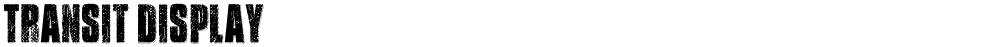 Transit Display