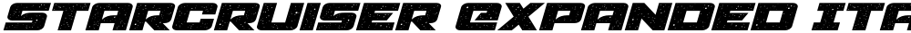 Starcruiser Expanded Italic