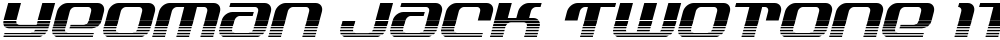 Yeoman Jack Twotone Italic