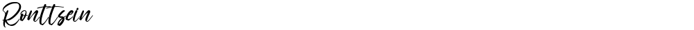 Ronttsein
