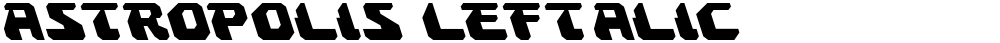 Astropolis Leftalic