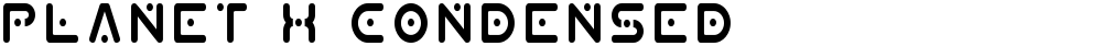Planet X Condensed
