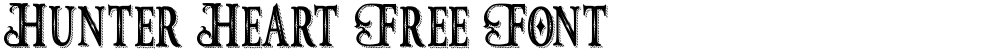 Hunter Heart Free Font