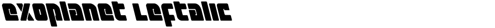 Exoplanet Leftalic
