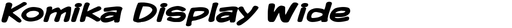 Komika Display Wide
