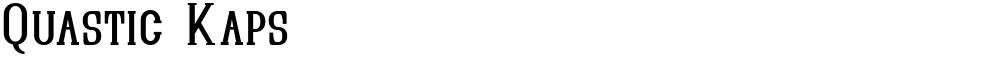 Quastic Kaps
