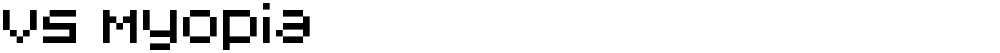 V5 Myopia