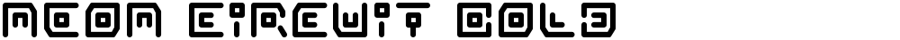 Neon Circuit Bold