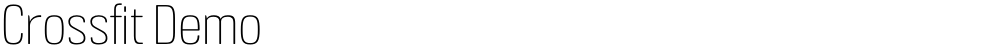 Crossfit Demo