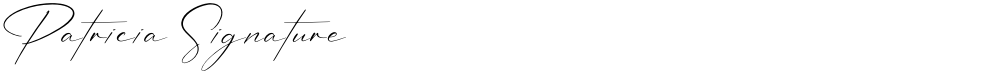 Patricia Signature