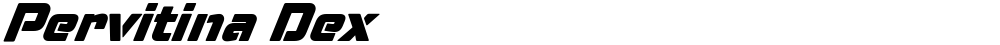 Pervitina Dex