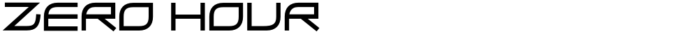 Zero Hour