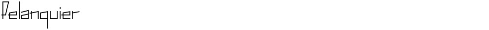Pelanquier