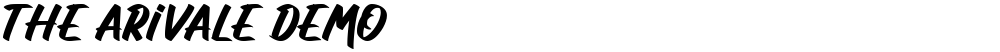The Arivale Demo