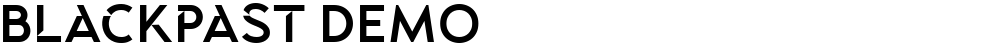 Blackpast DEMO