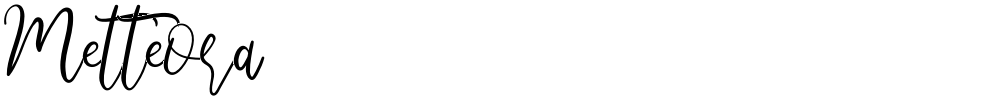 Metteora