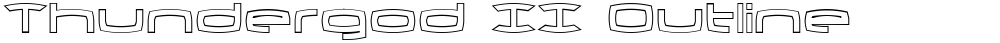 Thundergod II Outline