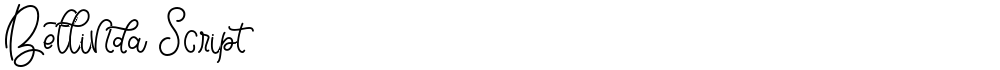 Bellinda Script