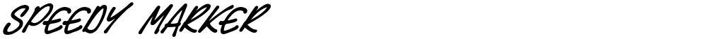 Speedy Marker