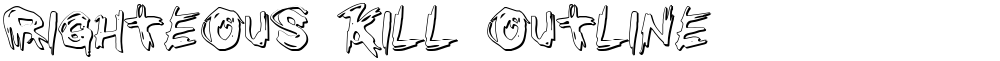 Righteous Kill Outline