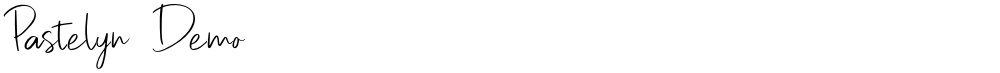 Pastelyn Demo