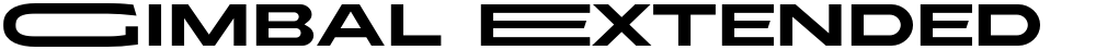 Gimbal Extended