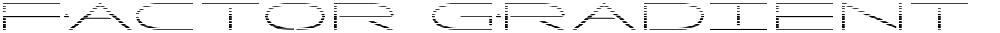 Factor Gradient