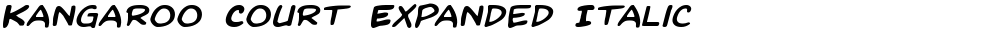 Kangaroo Court Expanded Italic