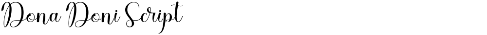Dona Doni Script