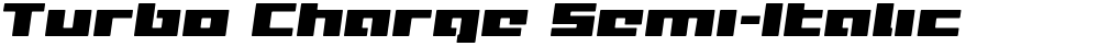 Turbo Charge Semi-Italic