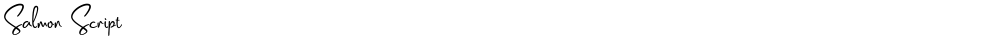 Salmon Script