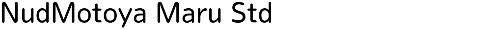NudMotoya Maru Std