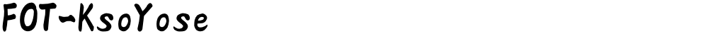 FOT-KsoYose