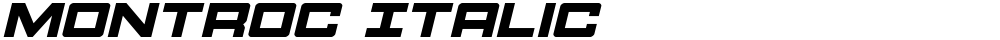 Montroc Italic