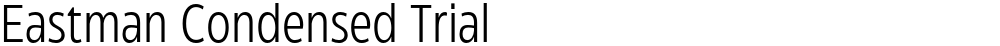 Eastman Condensed Trial