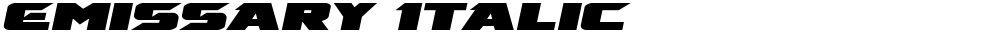 Emissary Italic
