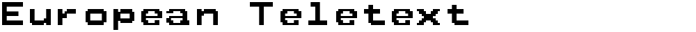 European Teletext