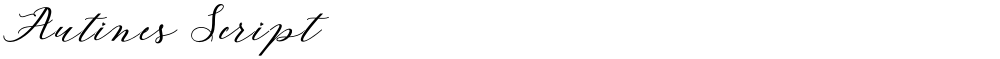 Autines Script