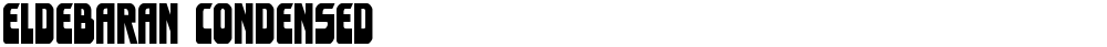 Eldebaran Condensed