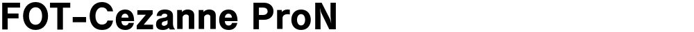 FOT-Cezanne ProN