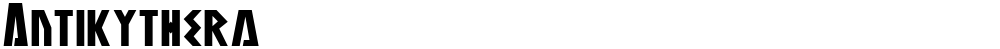 Antikythera