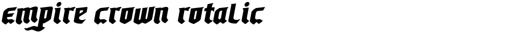 Empire Crown Rotalic