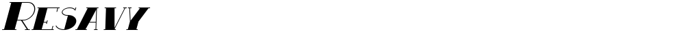 Resavy