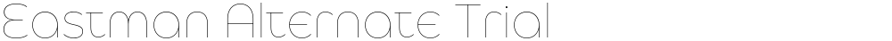 Eastman Alternate Trial