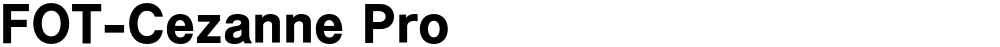 FOT-Cezanne Pro