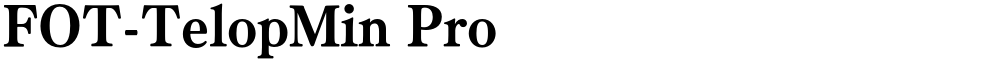 FOT-TelopMin Pro
