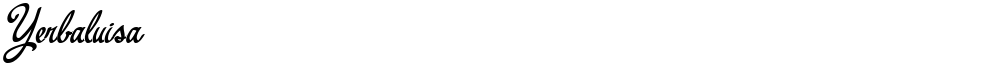 Yerbaluisa